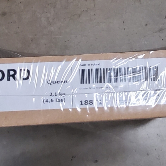 IKEA Accents Ikea Tomrefjord Queen Bed Frame Cover Dimmelsvik Beige 848184 Poshmark